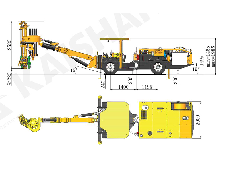 Буровая установка KAISHAN KM211