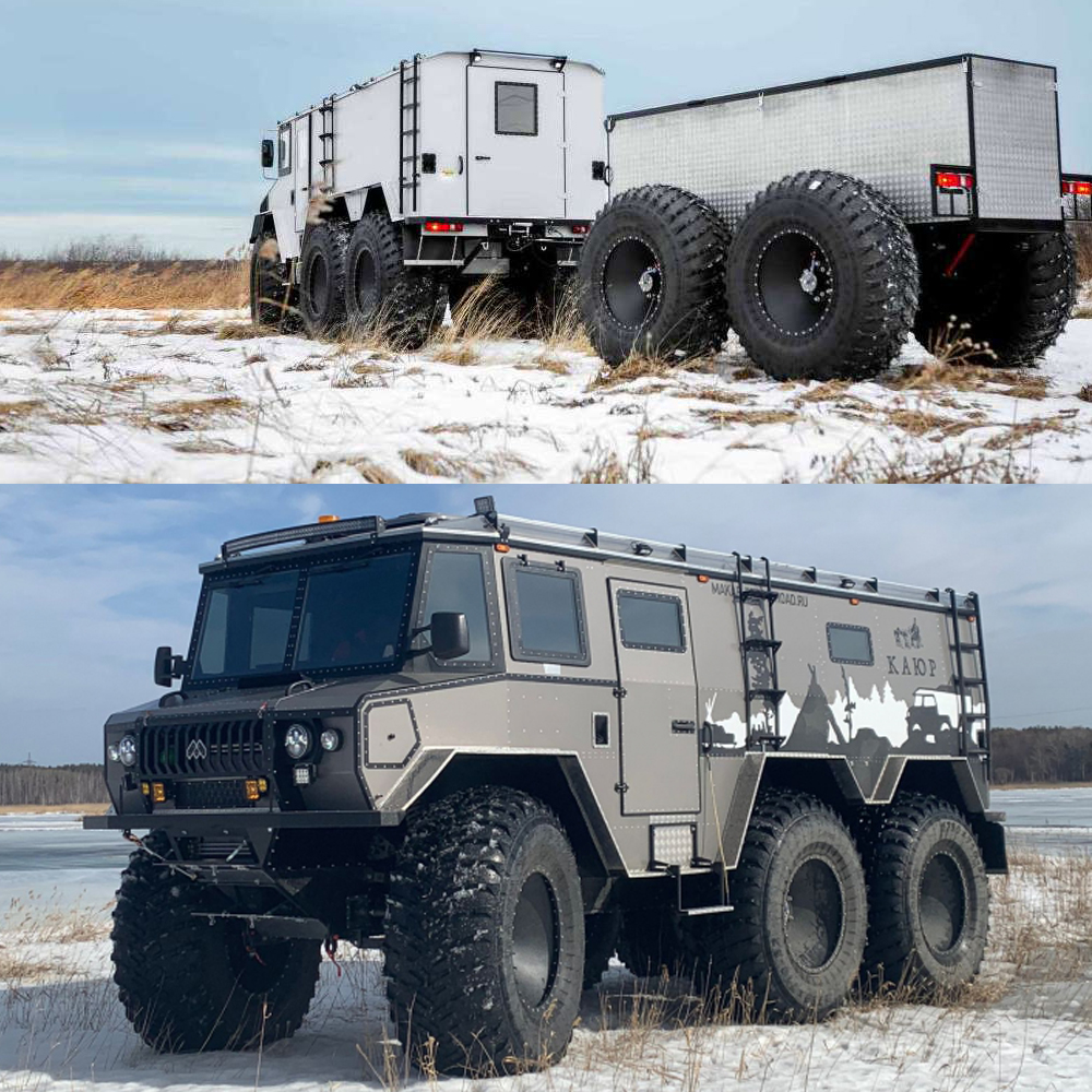 Комплекс на базе снегоболотохода с буровой установкой HYKD-8